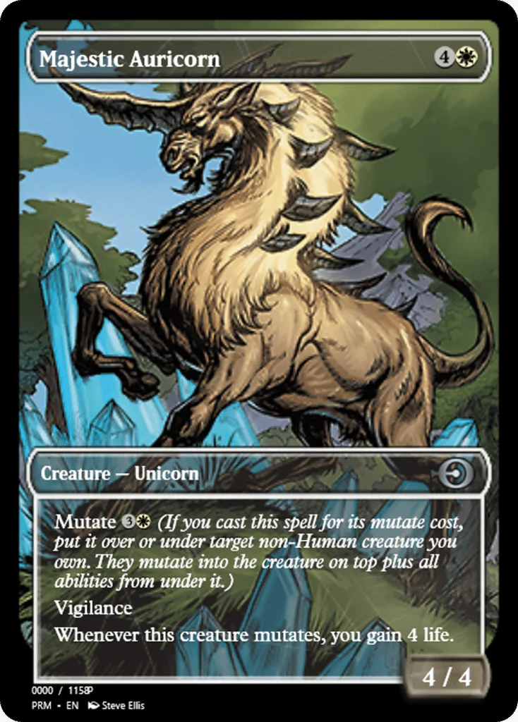 Majestic Auricorn · Magic Online Promos