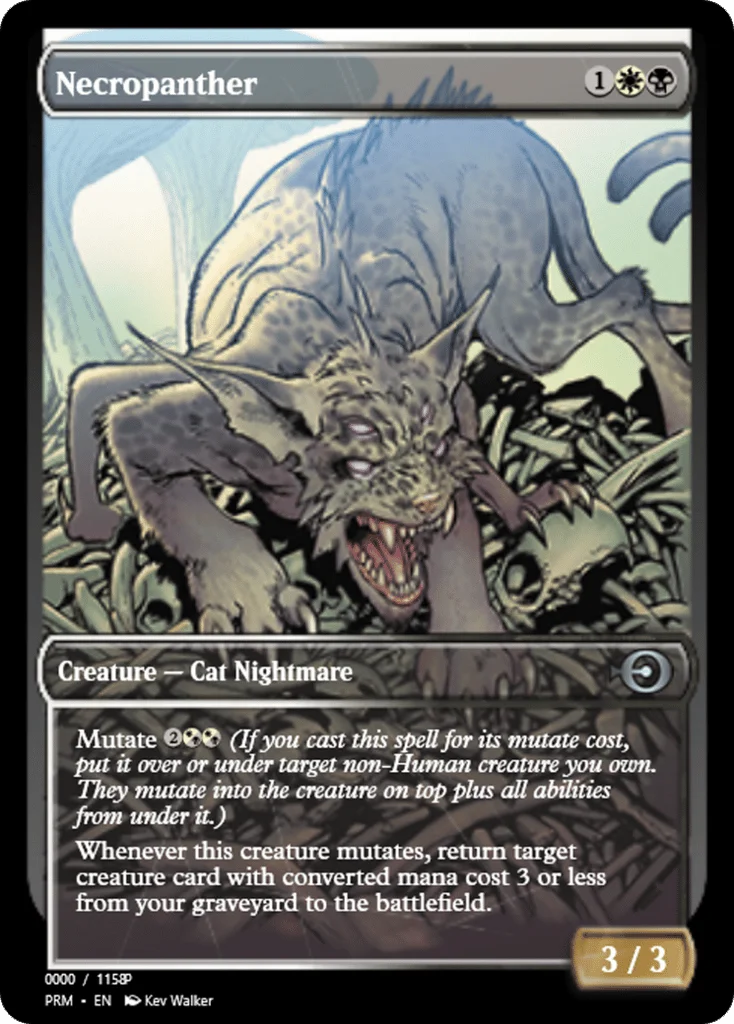 Necropanther · Magic Online Promos