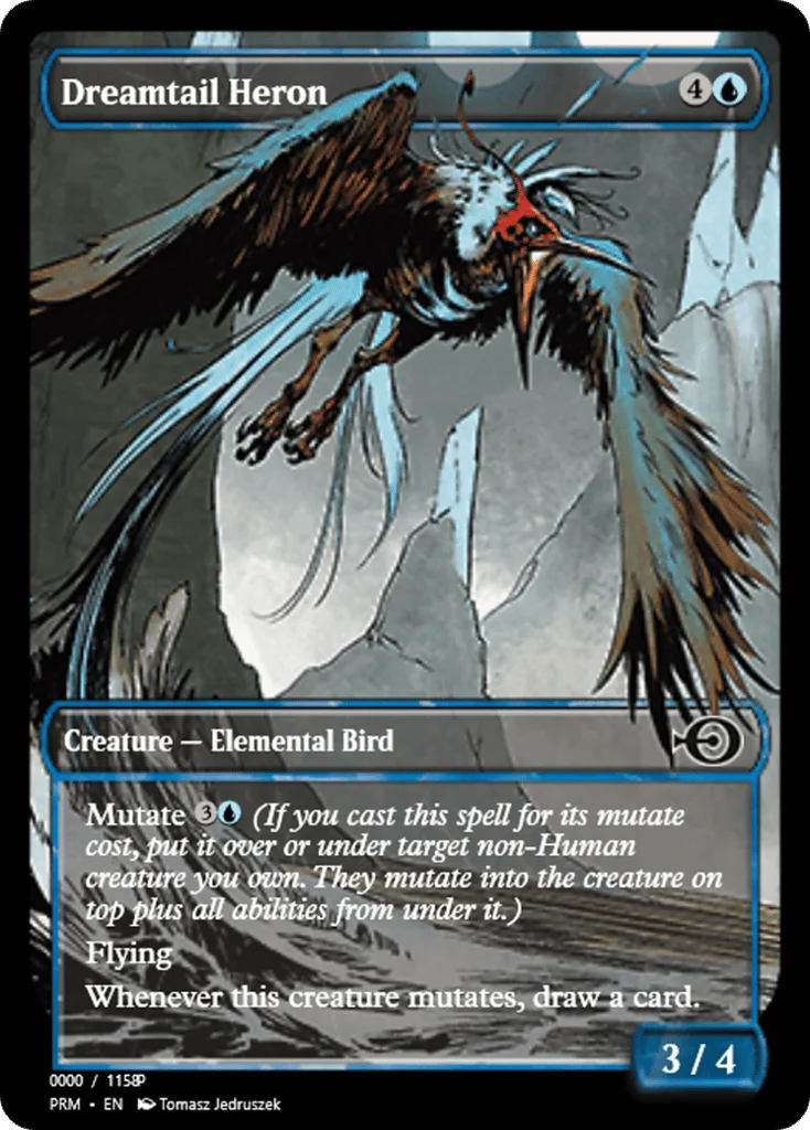 Dreamtail Heron · Magic Online Promos
