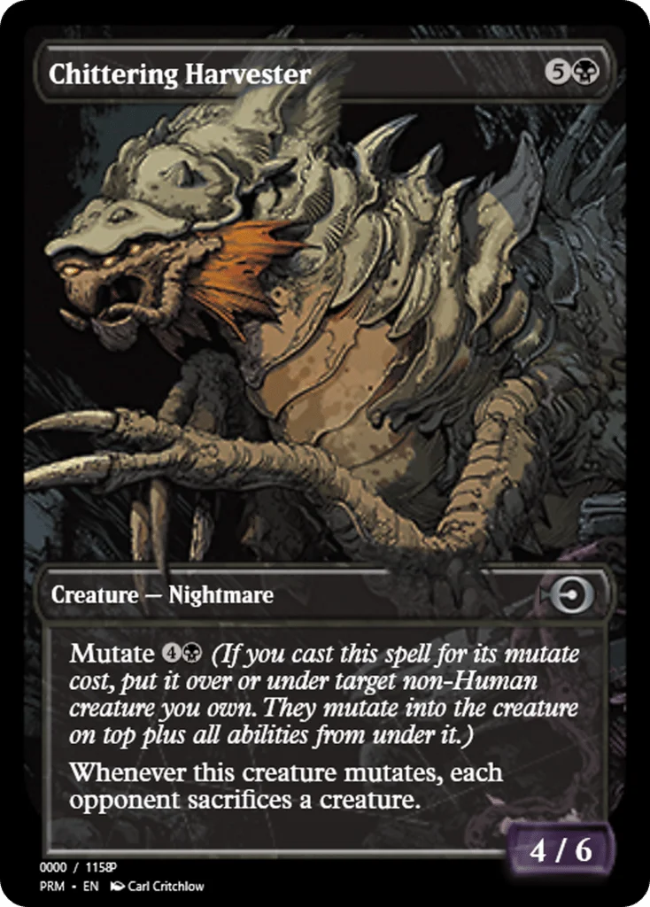 Chittering Harvester · Magic Online Promos