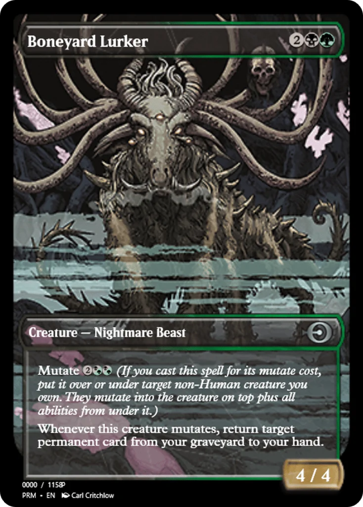 Boneyard Lurker · Magic Online Promos