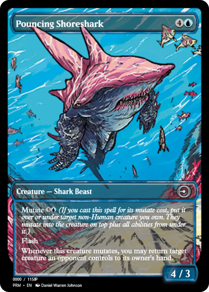 Pouncing Shoreshark · Magic Online Promos