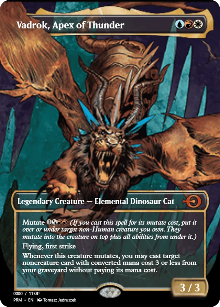 Vadrok, Apex of Thunder · Magic Online Promos
