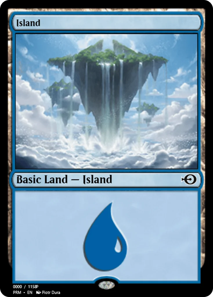 Island · Magic Online Promos