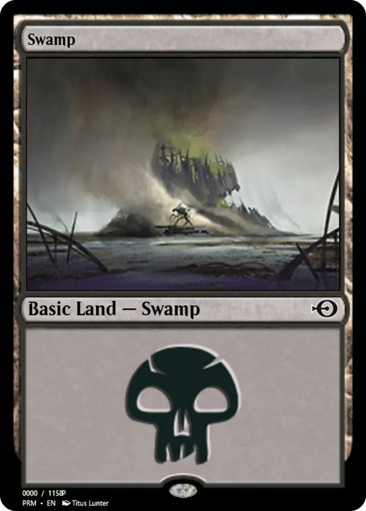 Swamp · Magic Online Promos