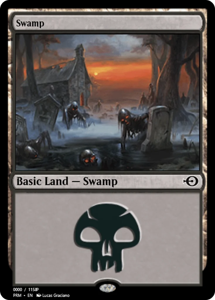 Swamp · Magic Online Promos
