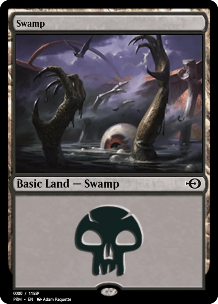 Swamp · Magic Online Promos