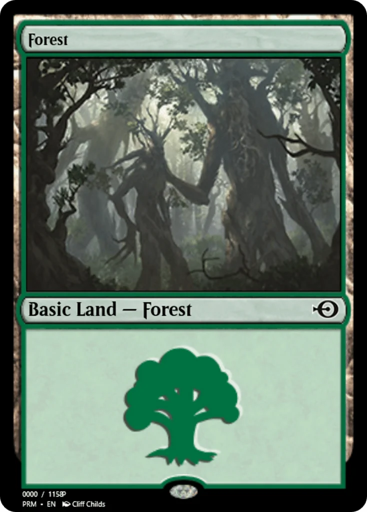 Forest · Magic Online Promos