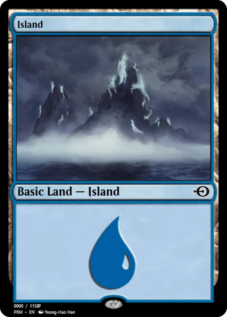 Island · Magic Online Promos