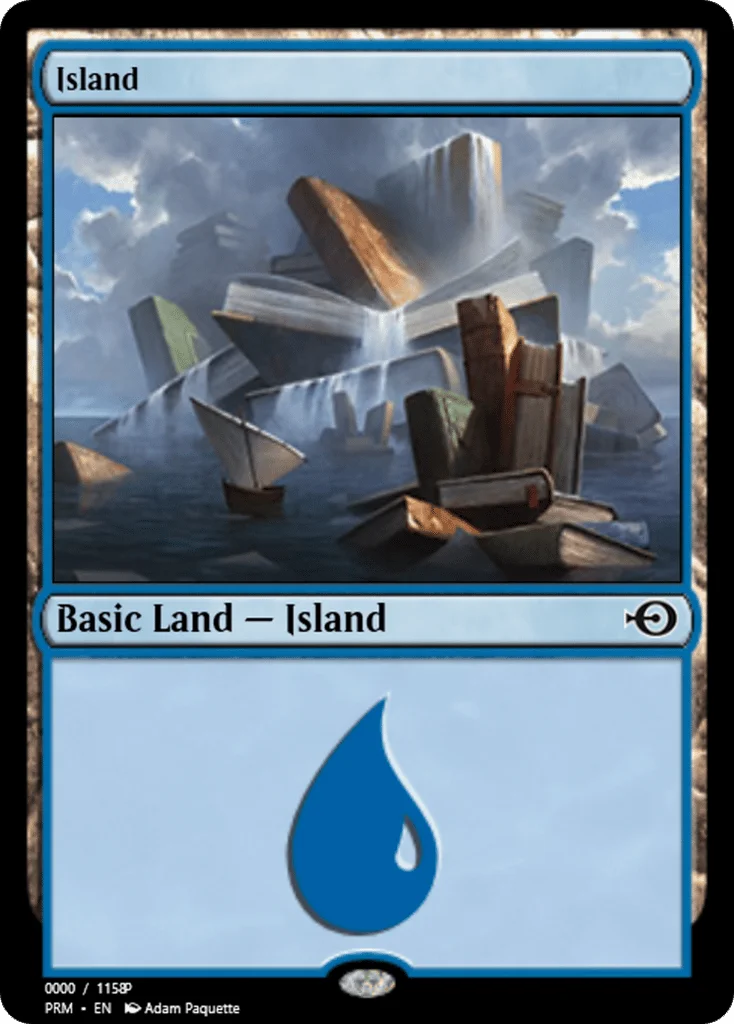 Island · Magic Online Promos