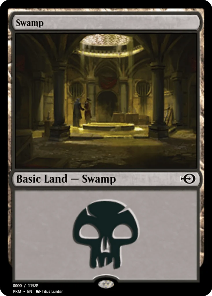 Swamp · Magic Online Promos