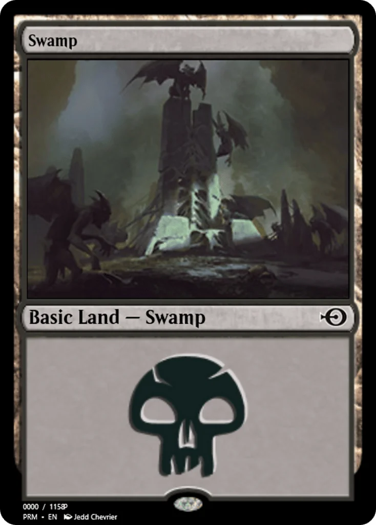Swamp · Magic Online Promos