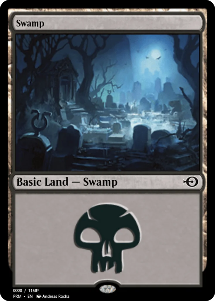 Swamp · Magic Online Promos