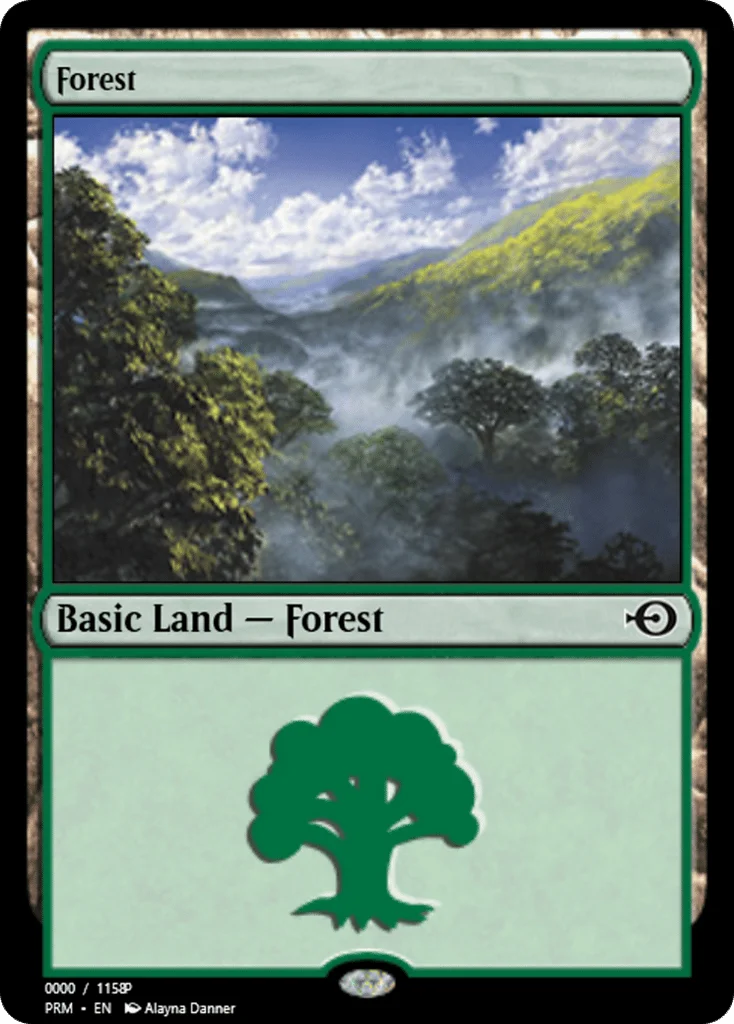 Forest · Magic Online Promos