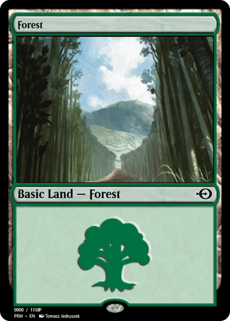 Forest · Magic Online Promos