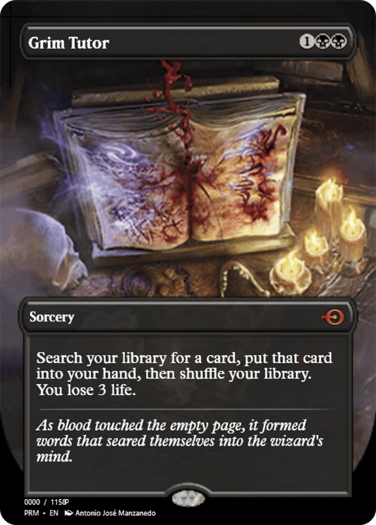 Grim Tutor · Magic Online Promos