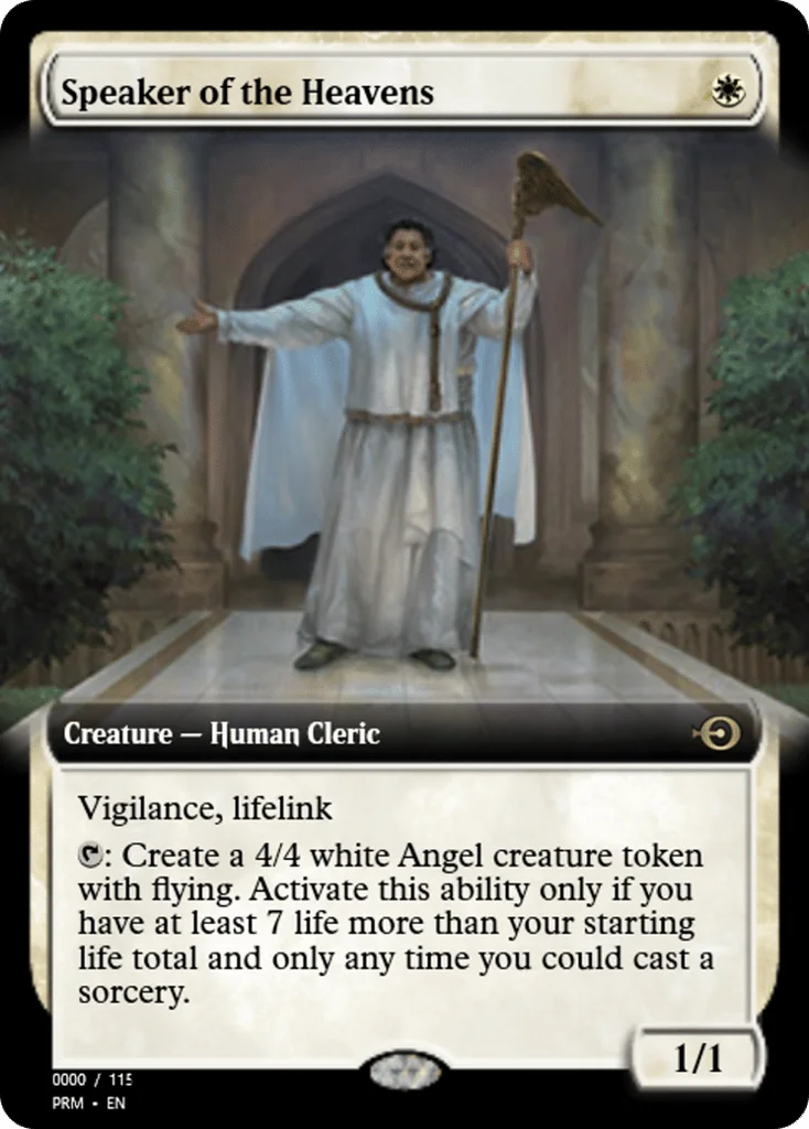 Speaker of the Heavens · Magic Online Promos