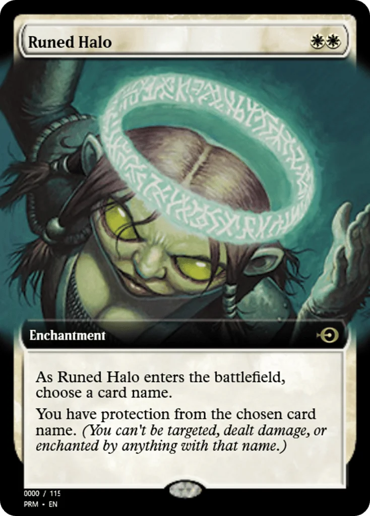Runed Halo · Magic Online Promos