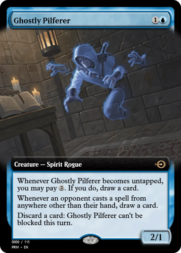 Ghostly Pilferer · Magic Online Promos