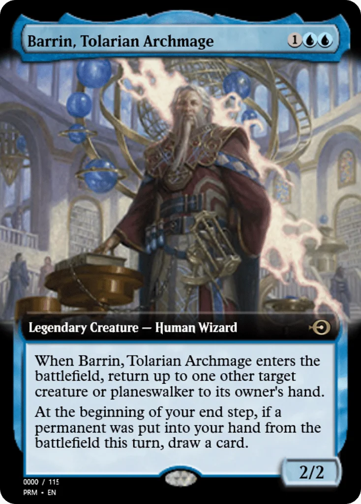 Barrin, Tolarian Archmage · Magic Online Promos