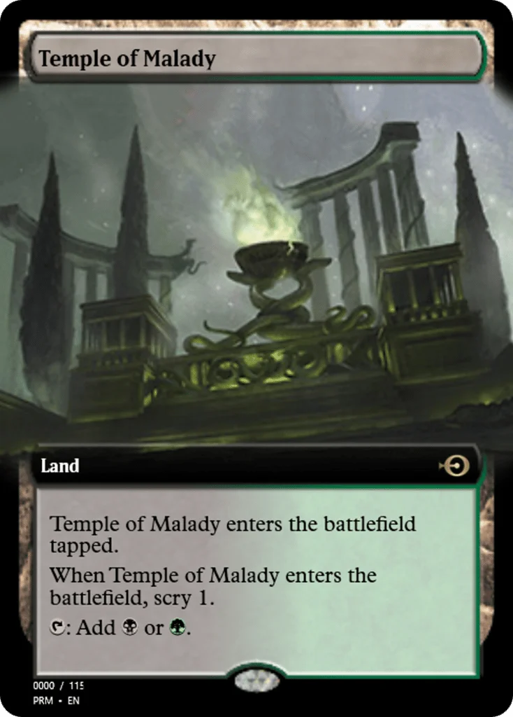 Temple of Malady · Magic Online Promos