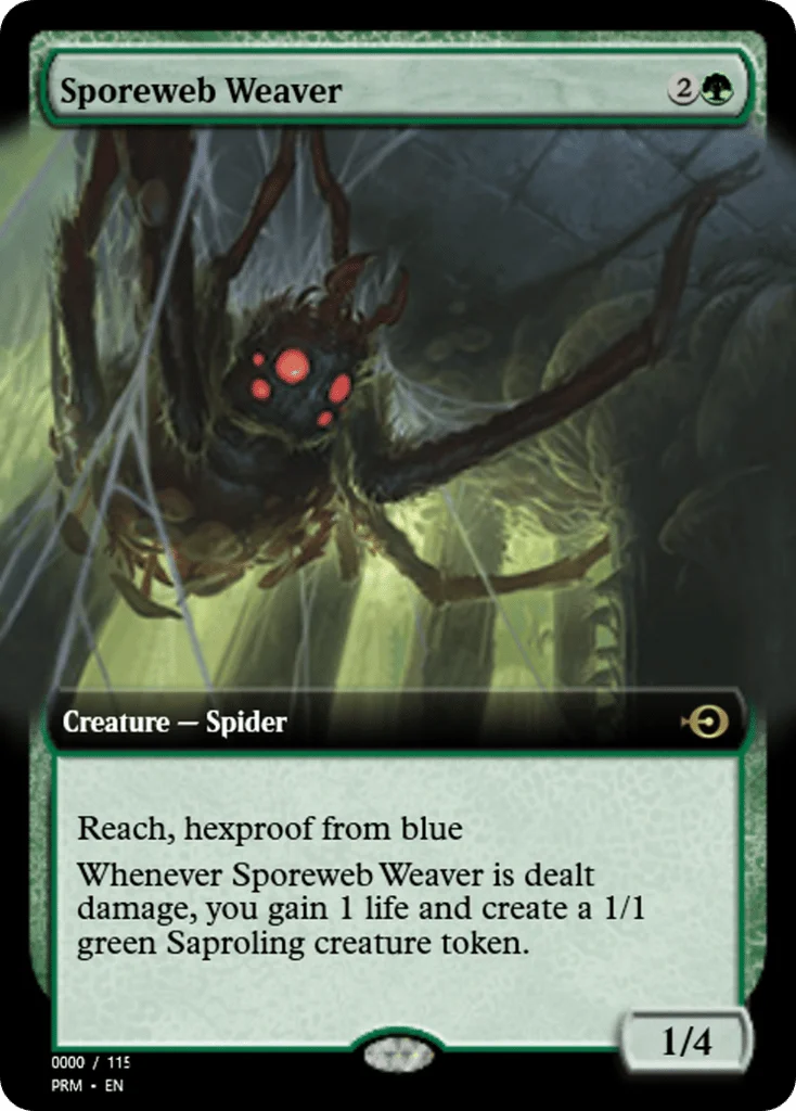 Sporeweb Weaver · Magic Online Promos