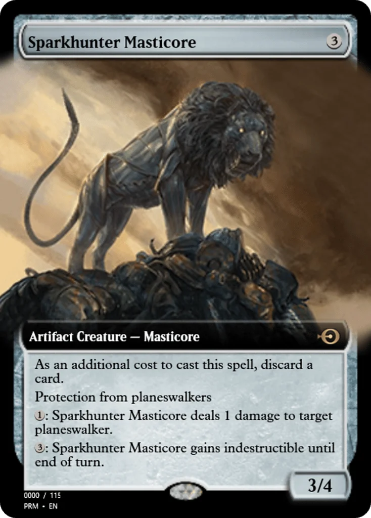 Sparkhunter Masticore · Magic Online Promos