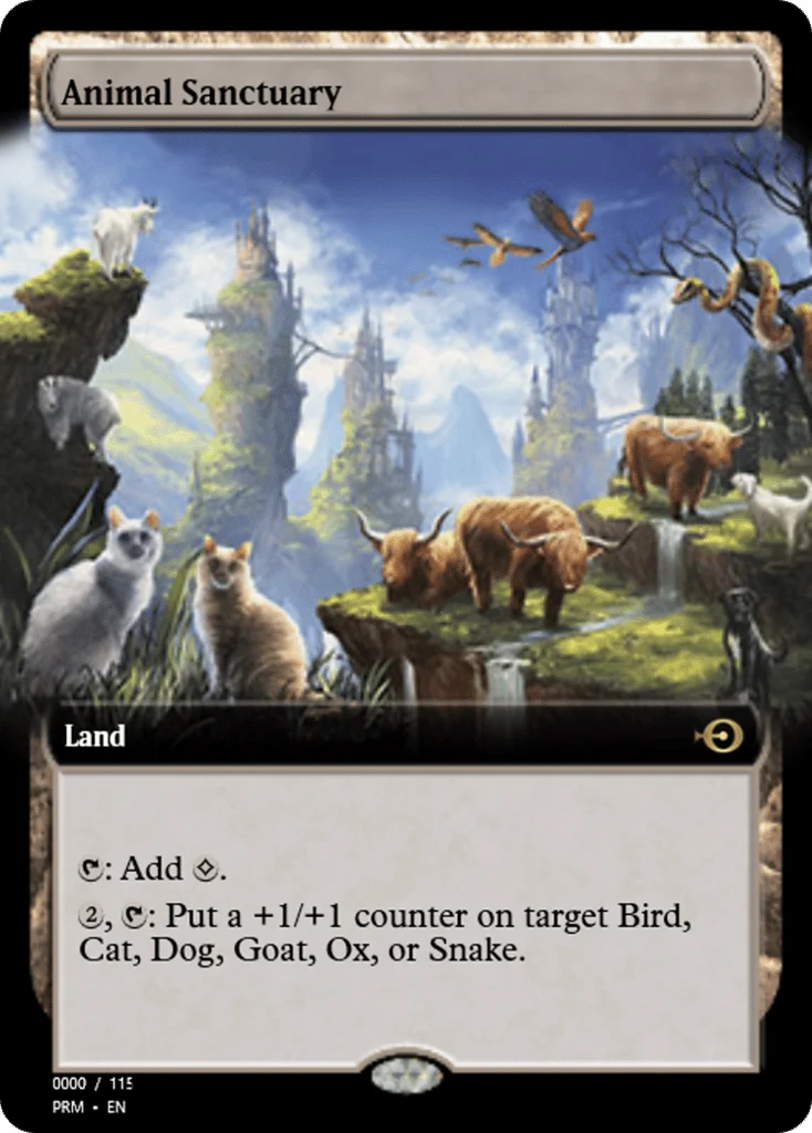Animal Sanctuary · Magic Online Promos