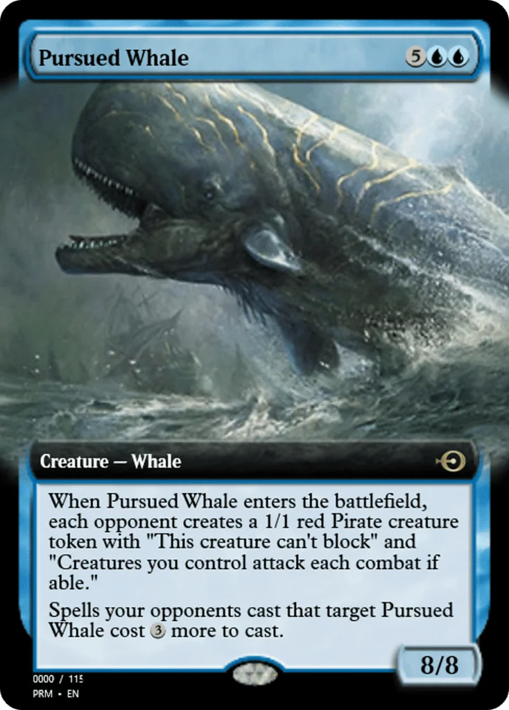 Pursued Whale · Magic Online Promos