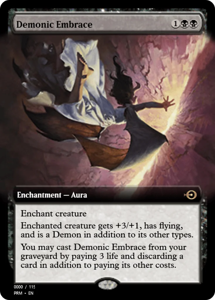 Demonic Embrace · Magic Online Promos