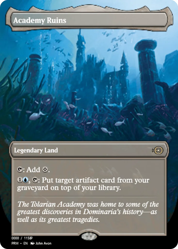 Academy Ruins · Magic Online Promos