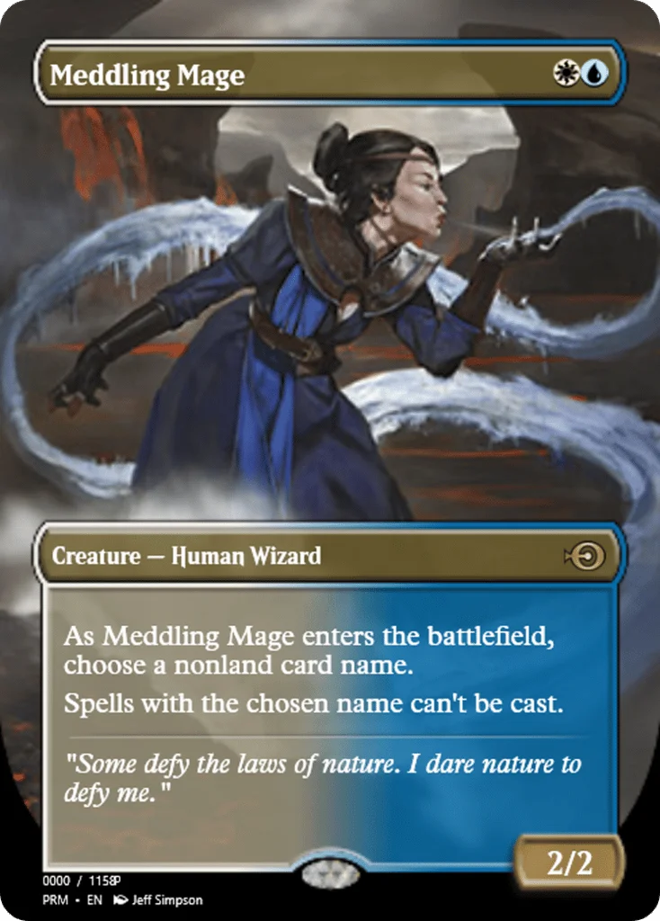 Meddling Mage · Magic Online Promos