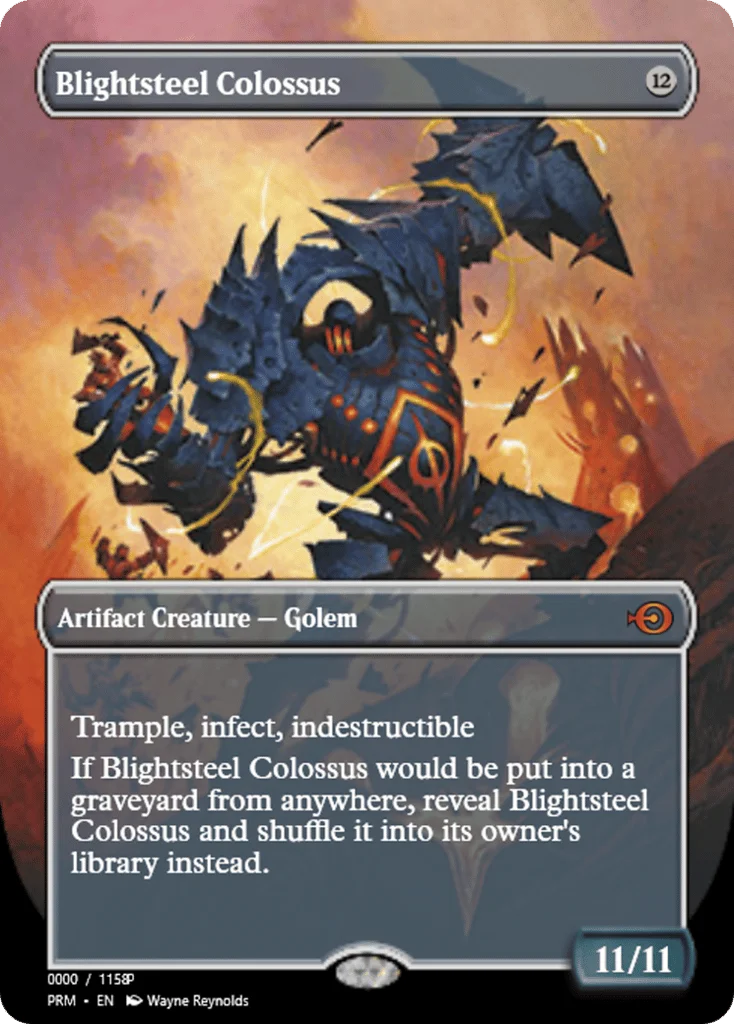 Blightsteel Colossus · Magic Online Promos