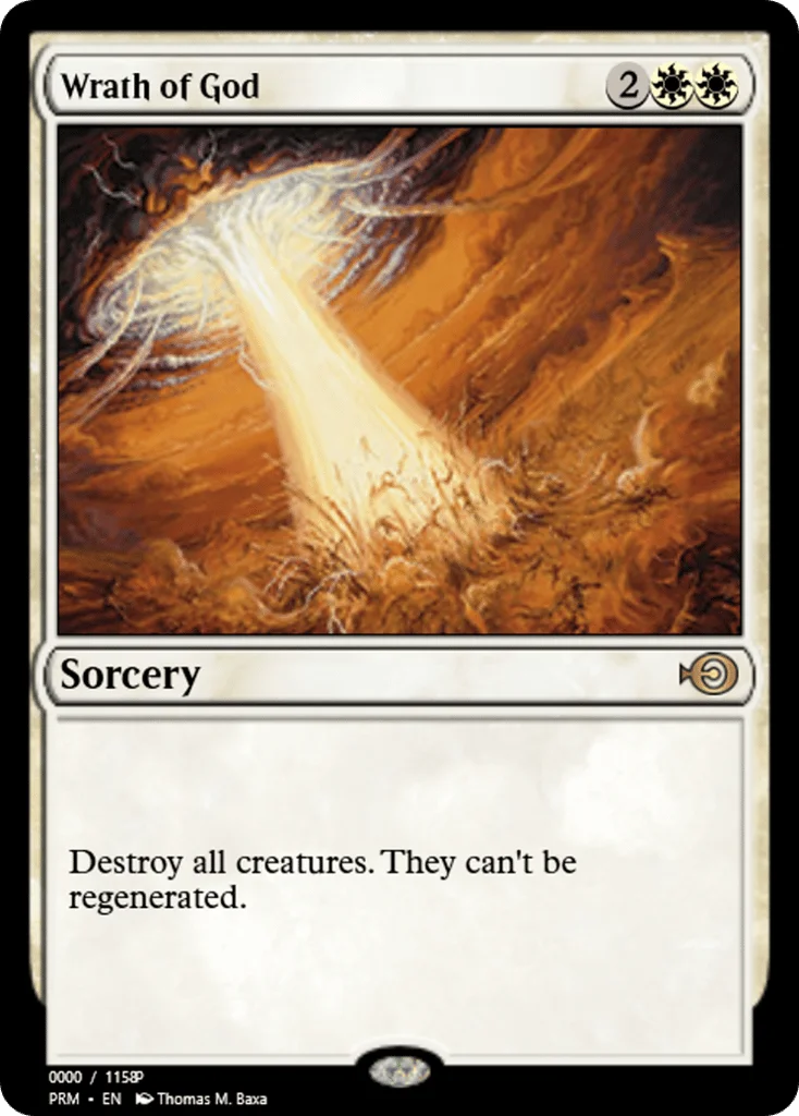 Wrath of God · Magic Online Promos