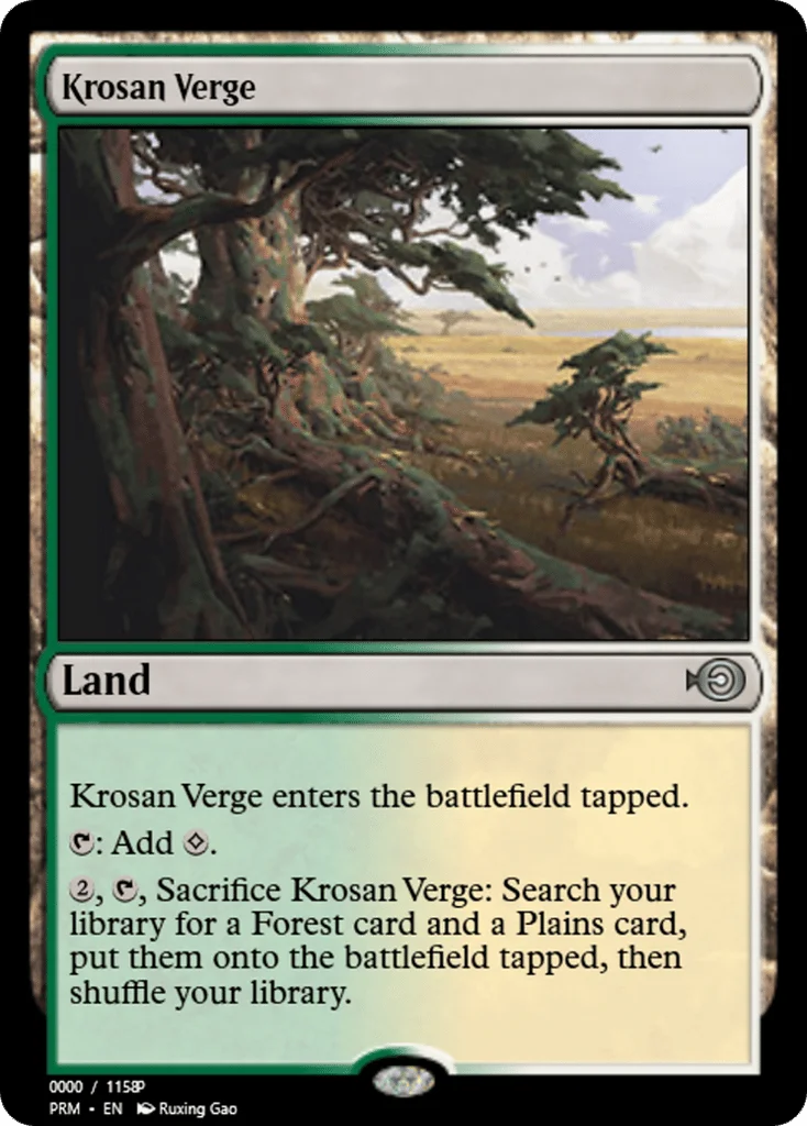 Krosan Verge · Magic Online Promos