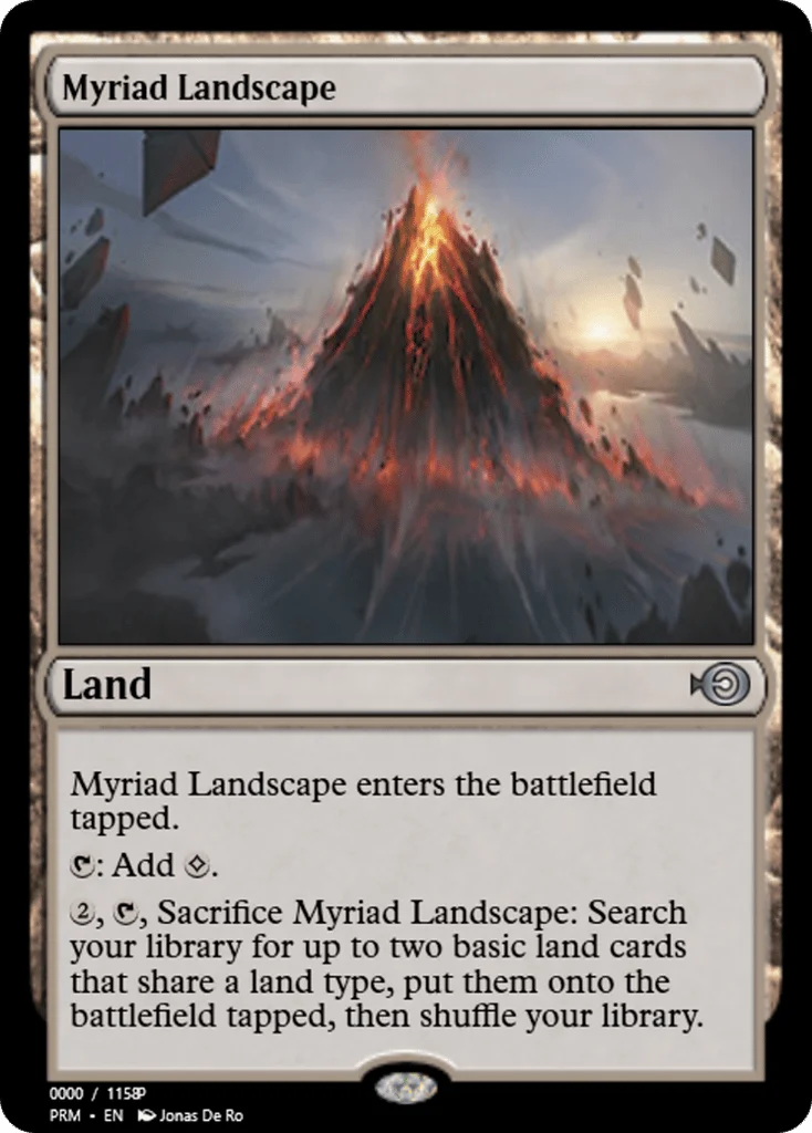 Myriad Landscape · Magic Online Promos