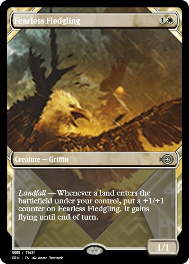 Fearless Fledgling · Magic Online Promos