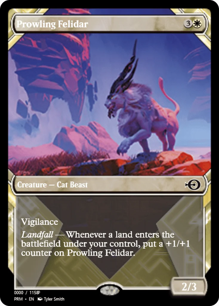 Prowling Felidar · Magic Online Promos