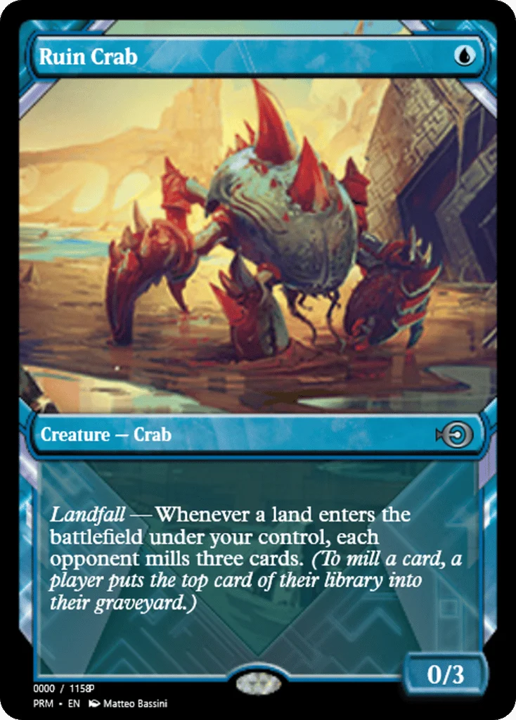 Ruin Crab · Magic Online Promos