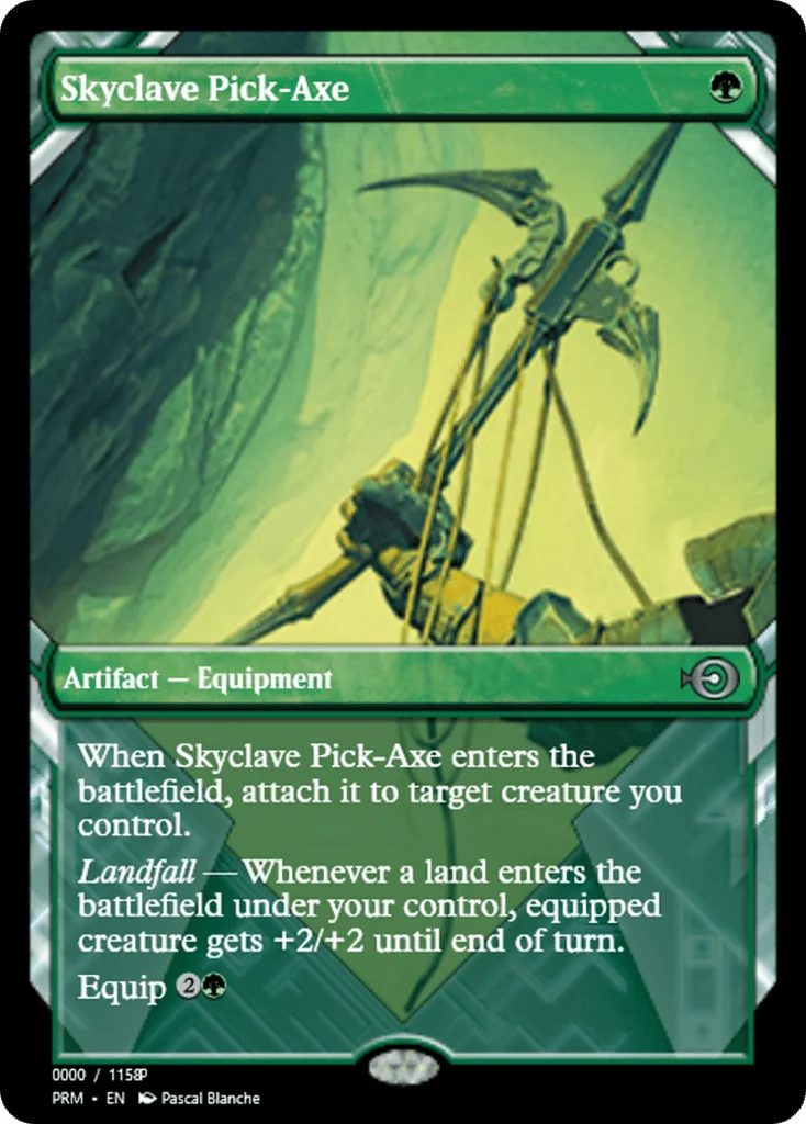 Skyclave Pick-Axe · Magic Online Promos