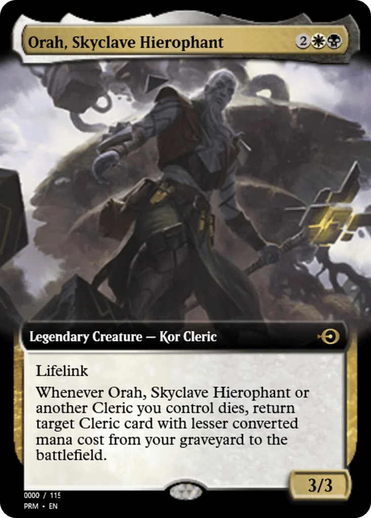 Orah, Skyclave Hierophant · Magic Online Promos
