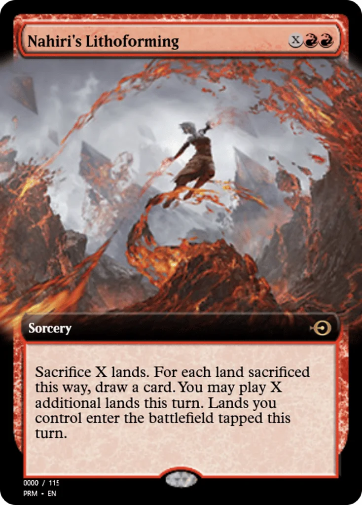 Nahiri's Lithoforming · Magic Online Promos