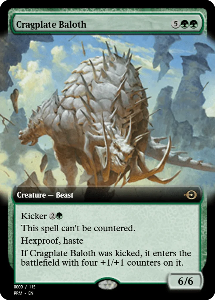 Cragplate Baloth · Magic Online Promos