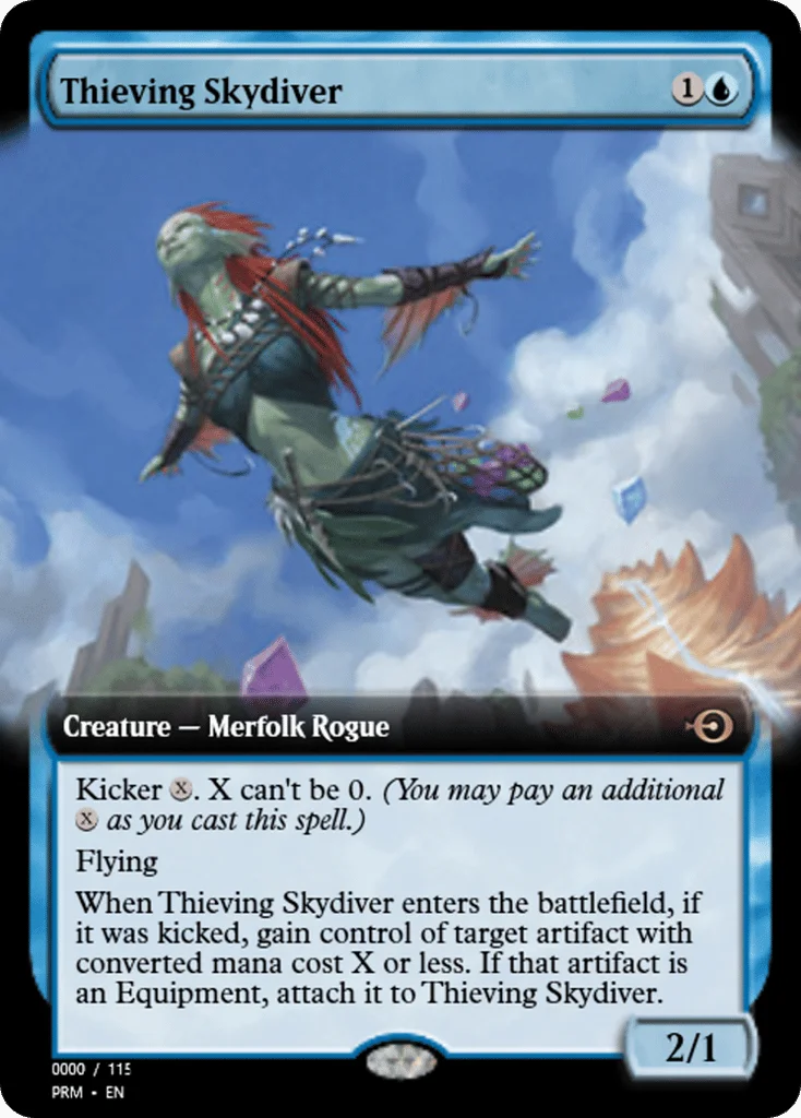 Thieving Skydiver · Magic Online Promos