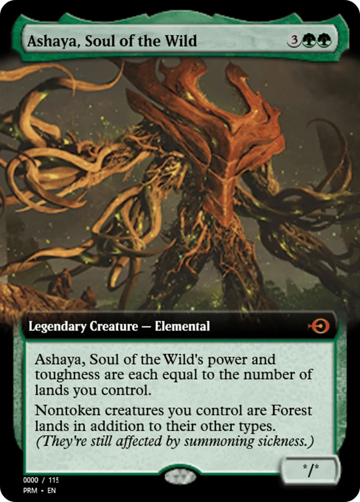 Ashaya, Soul of the Wild · Magic Online Promos