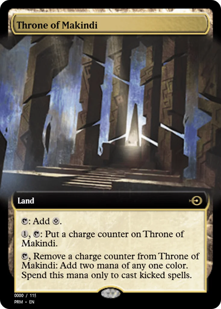 Throne of Makindi · Magic Online Promos