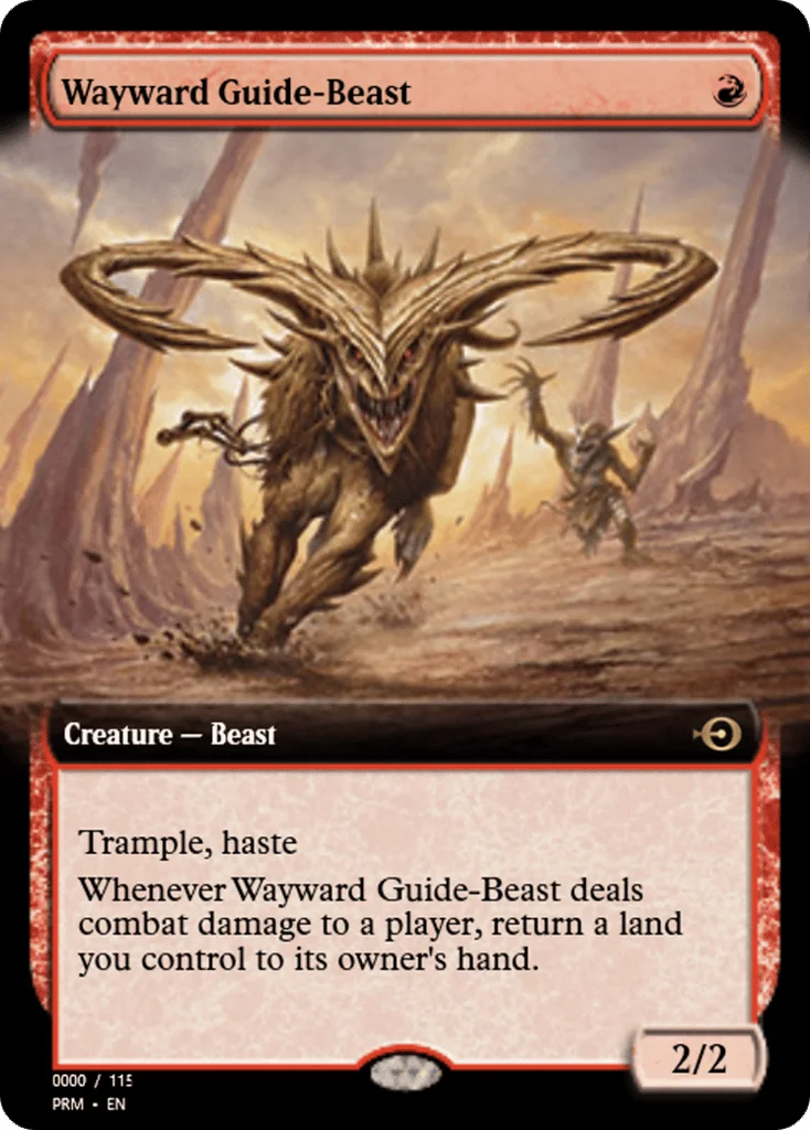 Wayward Guide-Beast · Magic Online Promos