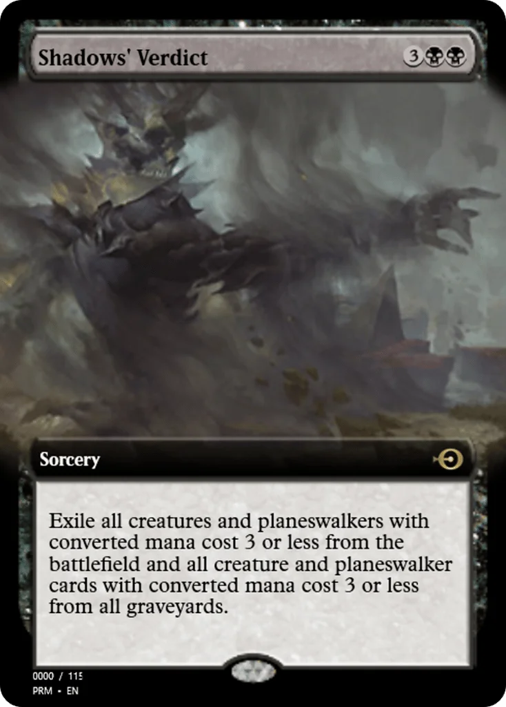 Shadows' Verdict · Magic Online Promos
