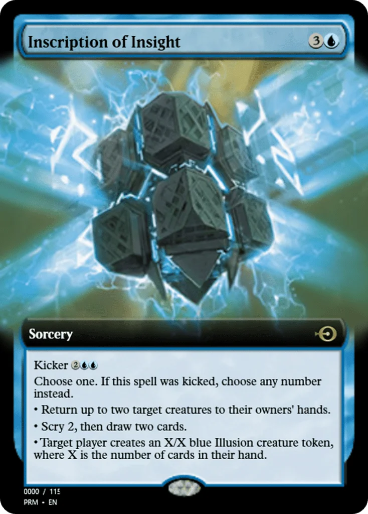Inscription of Insight · Magic Online Promos