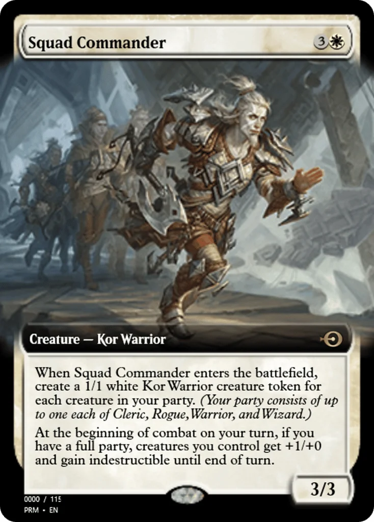 Squad Commander · Magic Online Promos